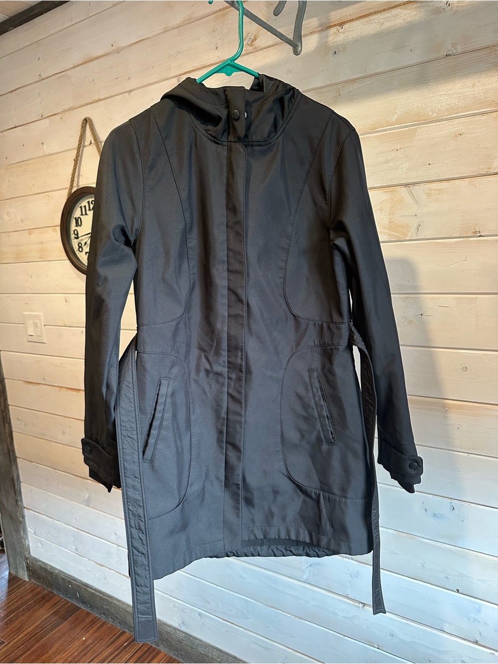 Cloudveil | Black Water & Wind Resistant Long Jacket